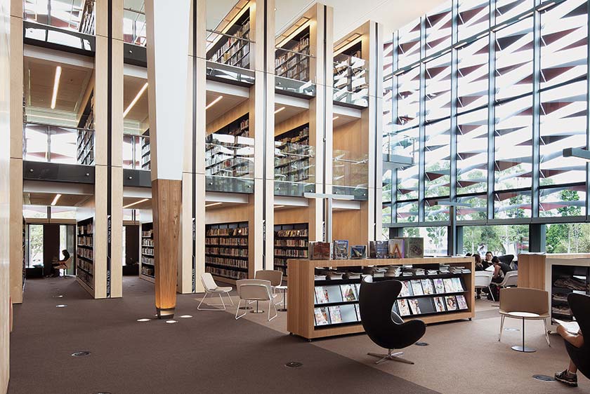 班克斯鎮(zhèn)圖書館，悉尼，澳大利亞