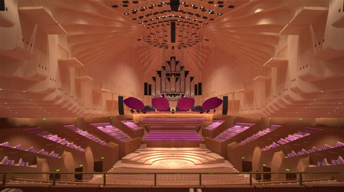 悉尼歌劇院，音樂廳